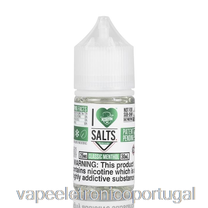 Vape Eletronico Classic Mentol - Adoro Sais - 30ml 50mg